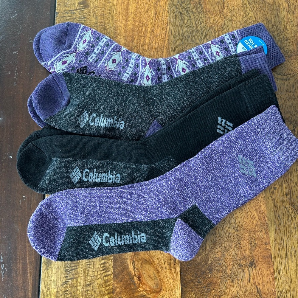 Columbia socks